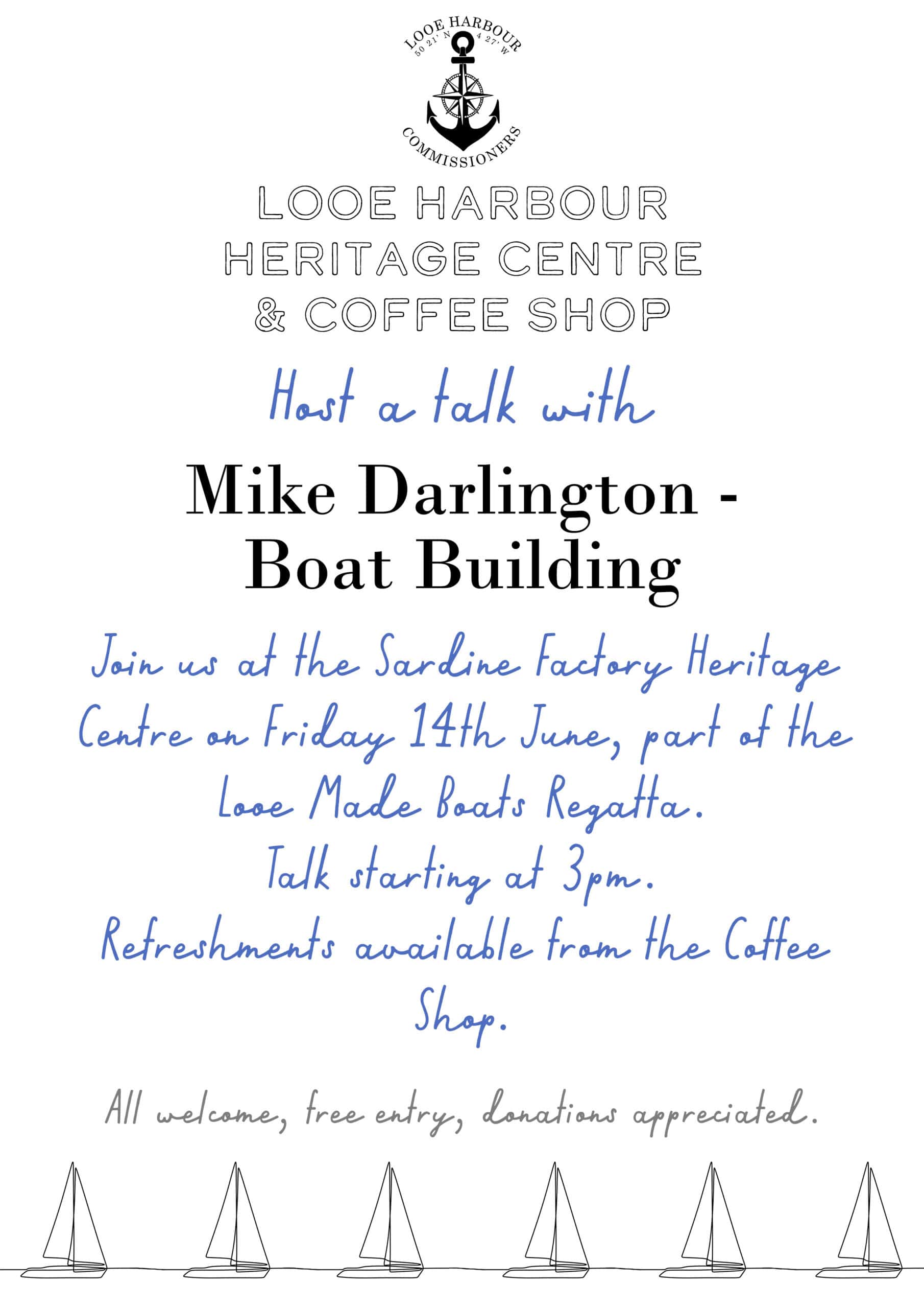 Mike Darlington Boat Building 14th June 2024
