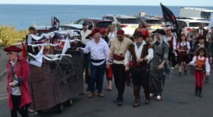 Looe Scouts pirate ship