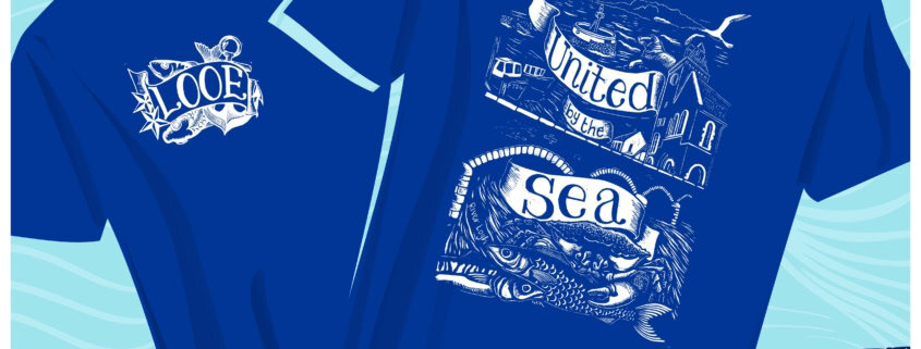 Creative Looe Festival T shirt A2 POSTER design v2