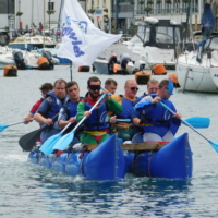 Looe Raft Race Tegan Bould