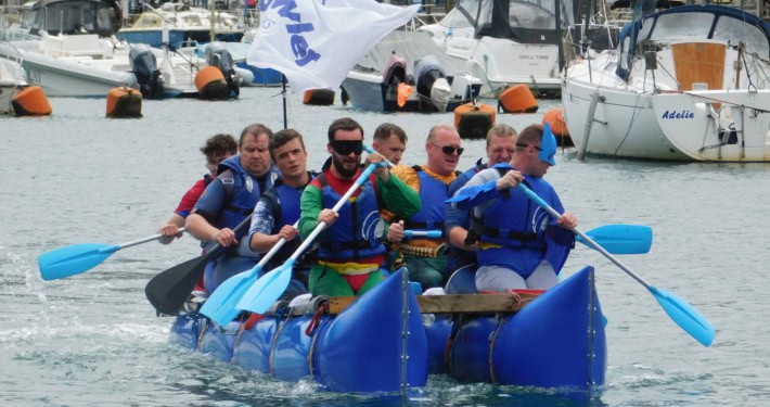 Looe Raft Race Tegan Bould