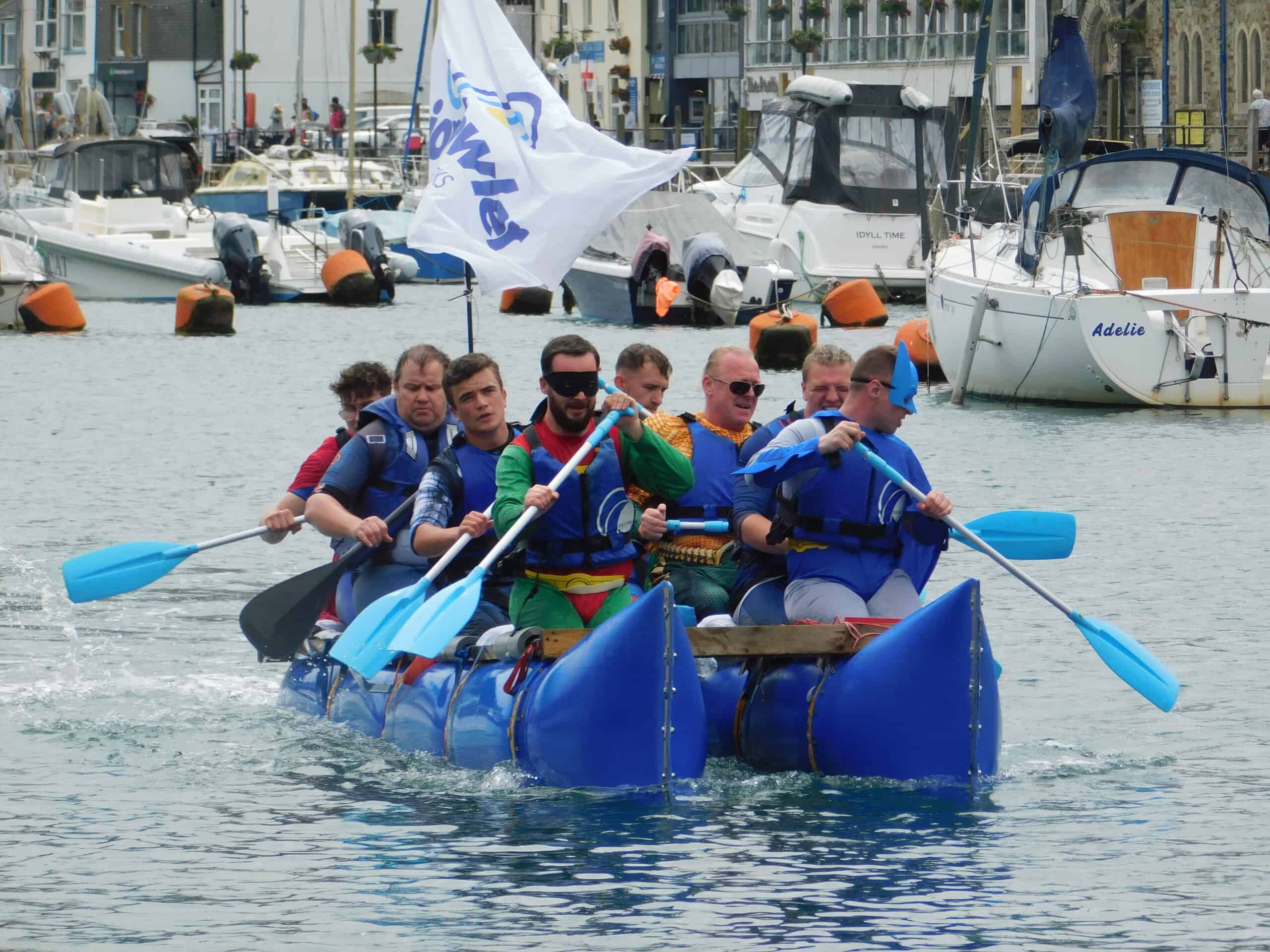 Looe Raft Race Tegan Bould