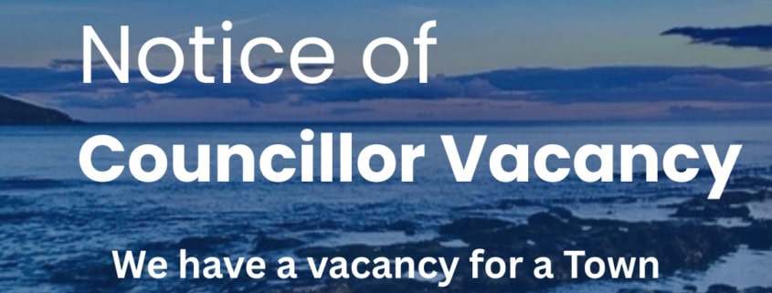 notice of cllr vacancy