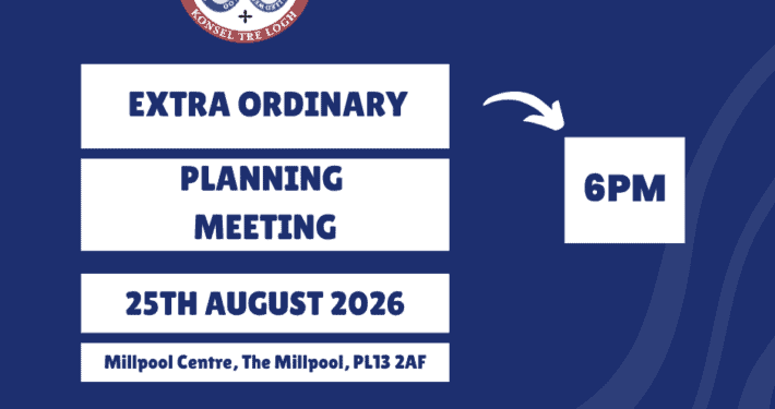 Extra ordinary planning meeting