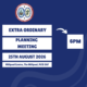 Extra ordinary planning meeting
