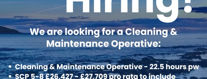 Cleaning & Maintenance operative advert (final)