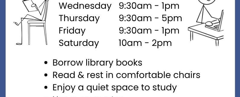 Library new hours